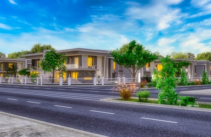 Вилла планировки 4+1 в районе Дошемеалты - Анталия