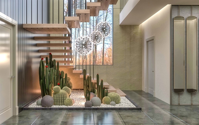 Вилла планировки 4+1 в районе Дошемеалты - Анталия