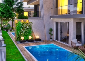 Вилла планировки 4+1 в районе Дошемеалты - Анталия