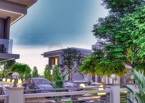 Вилла планировки 4+1 в районе Дошемеалты - Анталия