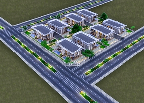 Вилла планировки 4+1 в районе Дошемеалты - Анталия