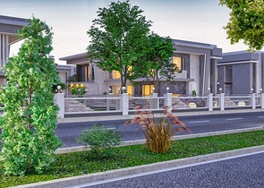 Вилла планировки 4+1 в районе Дошемеалты - Анталия