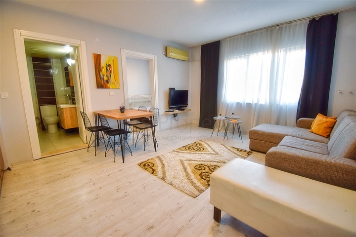 Квартира планировки 1+1 в районе Кепез - Анталия 