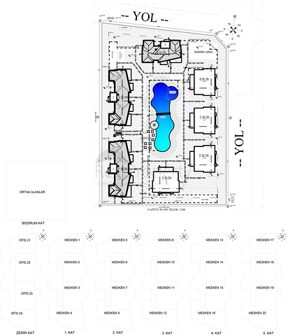 Инвестиционный проект в районе Алтынташ - Анталия 
