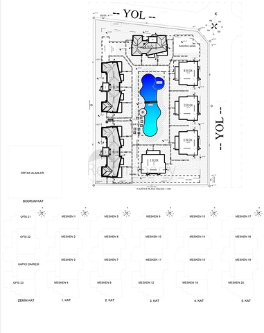 Инвестиционный проект в районе Алтынташ - Анталия 