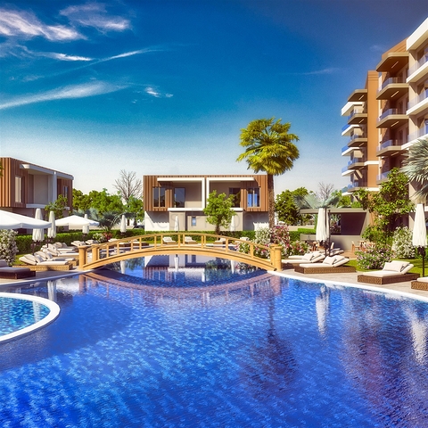 Инвестиционный проект виллы планировки 4+1 в районе Алтынташ - Анталия 