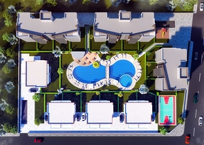 Инвестиционный проект виллы планировки 4+1 в районе Алтынташ - Анталия 