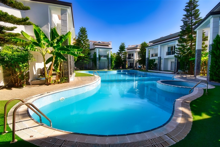 Виллы планировки 4+1 в микрорайоне Гюзельоба - Анталия