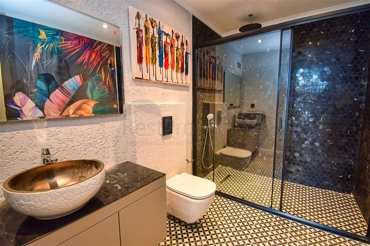 Виллы планировки 4+1 в микрорайоне Гюзельоба - Анталия