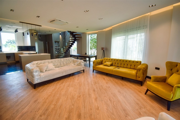 Виллы планировки 4+1 в микрорайоне Гюзельоба - Анталия