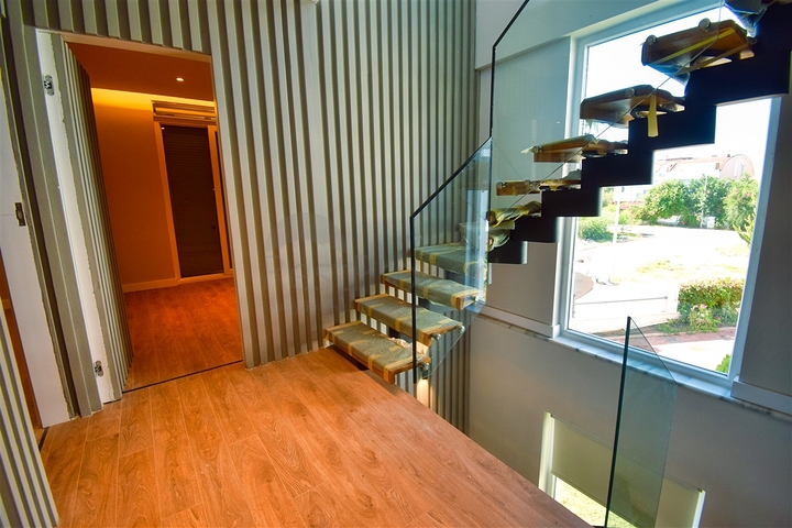 Виллы планировки 4+1 в микрорайоне Гюзельоба - Анталия