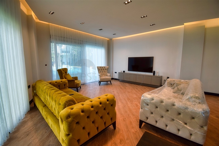 Виллы планировки 4+1 в микрорайоне Гюзельоба - Анталия