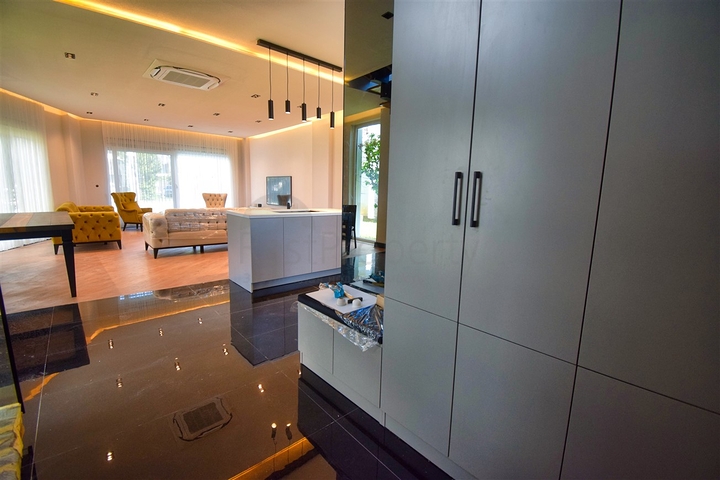 Виллы планировки 4+1 в микрорайоне Гюзельоба - Анталия