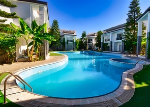 Виллы планировки 4+1 в микрорайоне Гюзельоба - Анталия