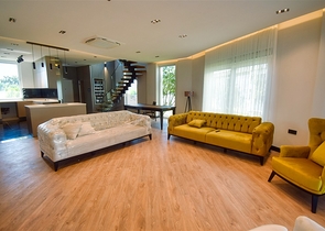 Виллы планировки 4+1 в микрорайоне Гюзельоба - Анталия