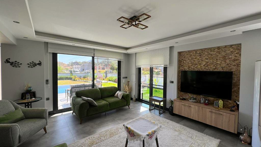 Вилла планировки 4+1 в районе Фетхие - Анталия