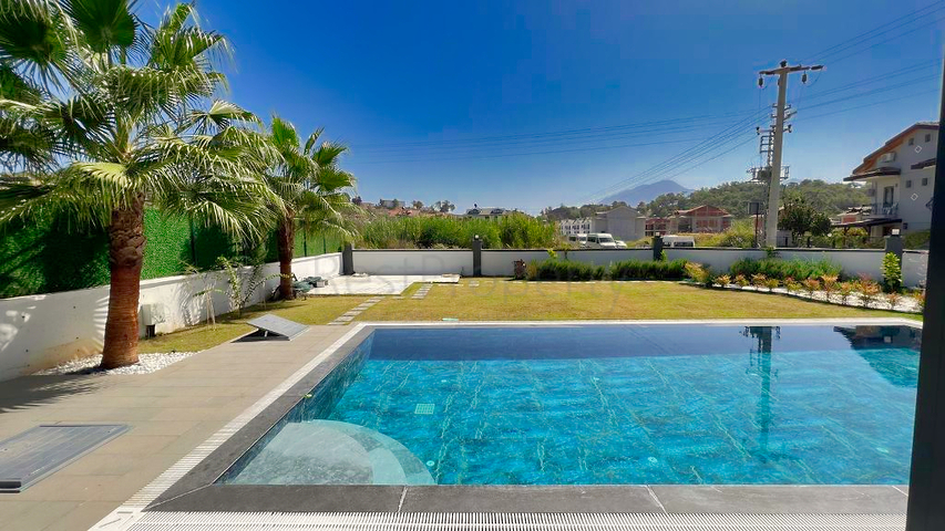 Вилла планировки 4+1 в районе Фетхие - Анталия