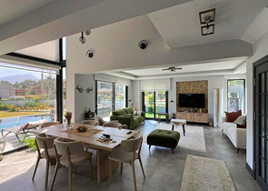 Вилла планировки 4+1 в районе Фетхие - Анталия