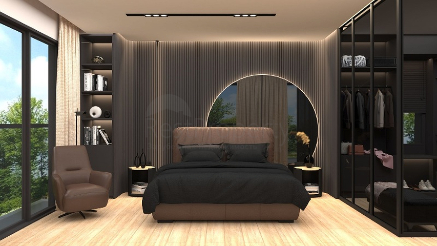 Вилла планировки 4+1 в районе Фетхие - Анталия 