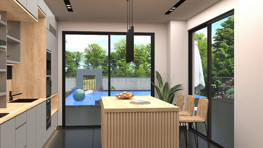 Вилла планировки 4+1 в районе Фетхие - Анталия 