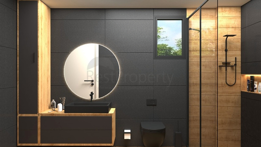 Вилла планировки 4+1 в районе Фетхие - Анталия 