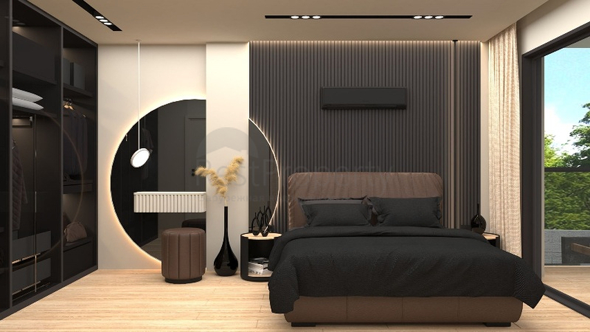 Вилла планировки 4+1 в районе Фетхие - Анталия 