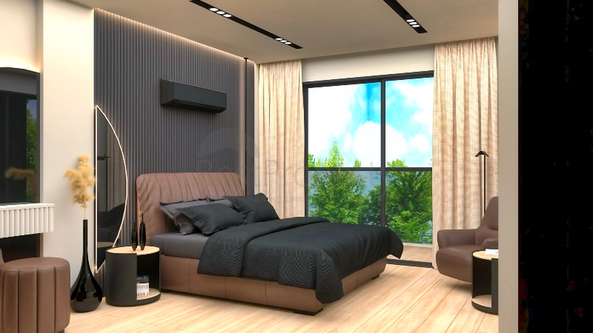 Вилла планировки 4+1 в районе Фетхие - Анталия 