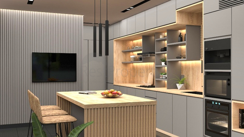 Вилла планировки 4+1 в районе Фетхие - Анталия 