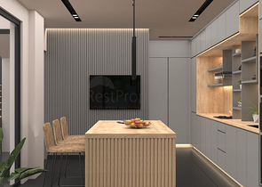 Вилла планировки 4+1 в районе Фетхие - Анталия 