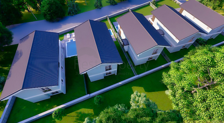 Вилла планировки 4+1 в районе Фетхие - Анталия