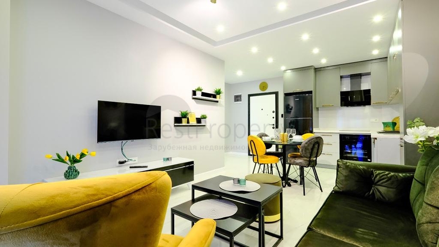 Роскошная двухкомнатная квартира в центре 