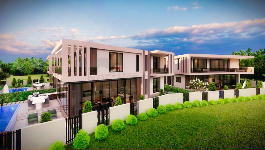 Инвестиционный проект виллы планировки 4+1 в районе Дошемеалты - Анталия 