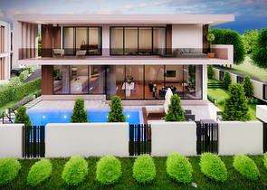 Инвестиционный проект виллы планировки 4+1 в районе Дошемеалты - Анталия 