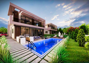 Инвестиционный проект виллы планировки 4+1 в районе Дошемеалты - Анталия 