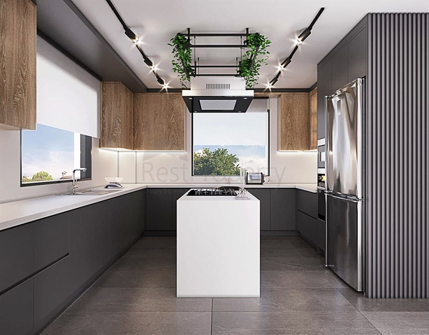 Вилла планировки 4+1 в районе Дошемеалты - Анталия