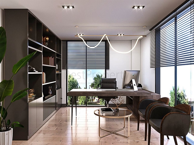 Вилла планировки 4+1 в районе Дошемеалты - Анталия