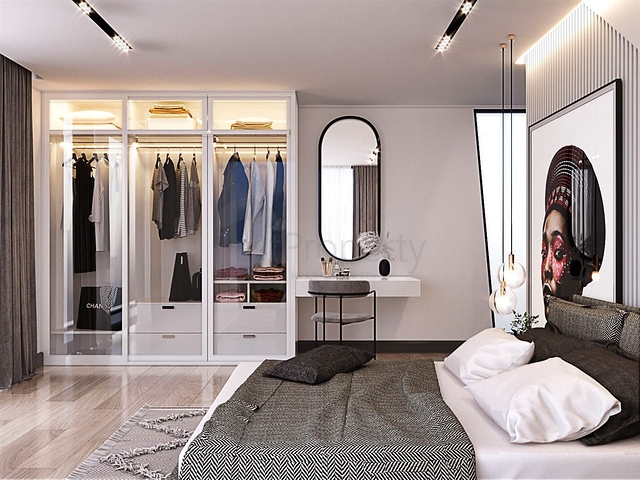 Вилла планировки 4+1 в районе Дошемеалты - Анталия