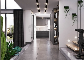 Вилла планировки 4+1 в районе Дошемеалты - Анталия