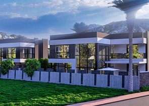 Вилла планировки 4+1 в районе Дошемеалты - Анталия