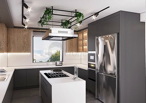 Вилла планировки 4+1 в районе Дошемеалты - Анталия