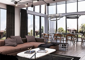 Вилла планировки 4+1 в районе Дошемеалты - Анталия