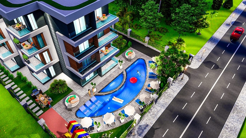 Инвестиционный проект в районе Алтынташ - Анталия 