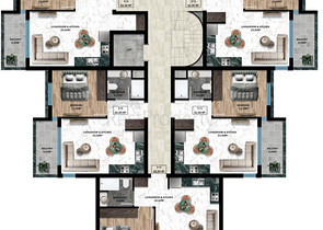 Инвестиционный проект в районе Алтынташ - Анталия 
