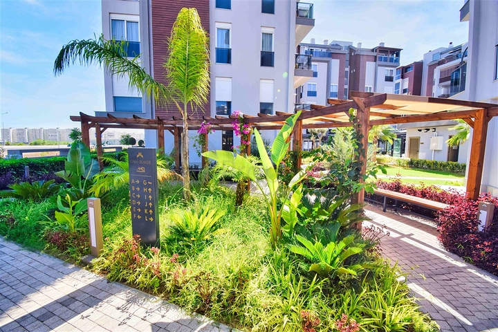 Квартира планировки 1+1 в микрорайоне Хурма - Анталия