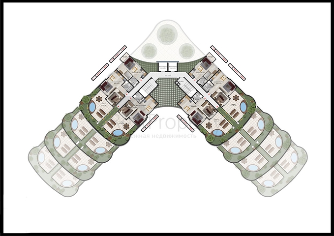 Инвестиционный проект в микрорайоне Алтынташ - Анталия