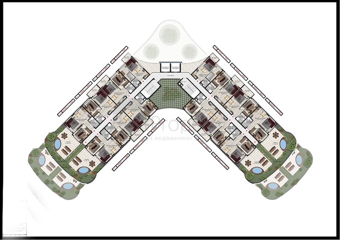 Инвестиционный проект в микрорайоне Алтынташ - Анталия
