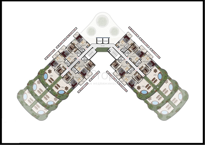 Инвестиционный проект в микрорайоне Алтынташ - Анталия
