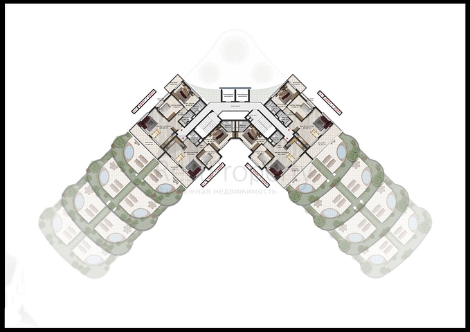 Инвестиционный проект в микрорайоне Алтынташ - Анталия