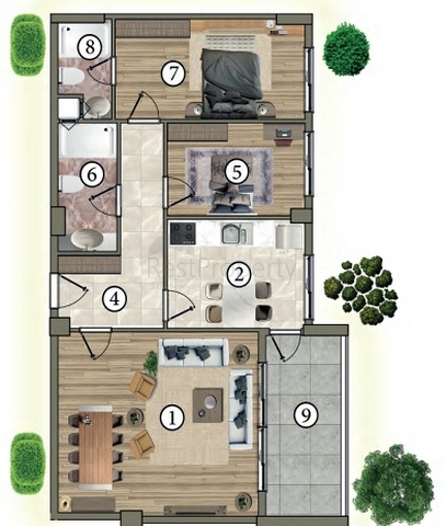 Инвестиционный проект в районе Кепез - Анталия
