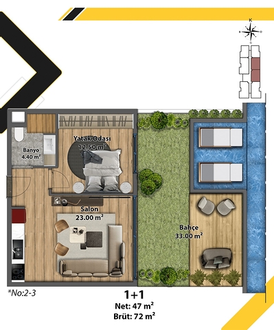Инвестиционный проект в районе Алтынташ - Анталия